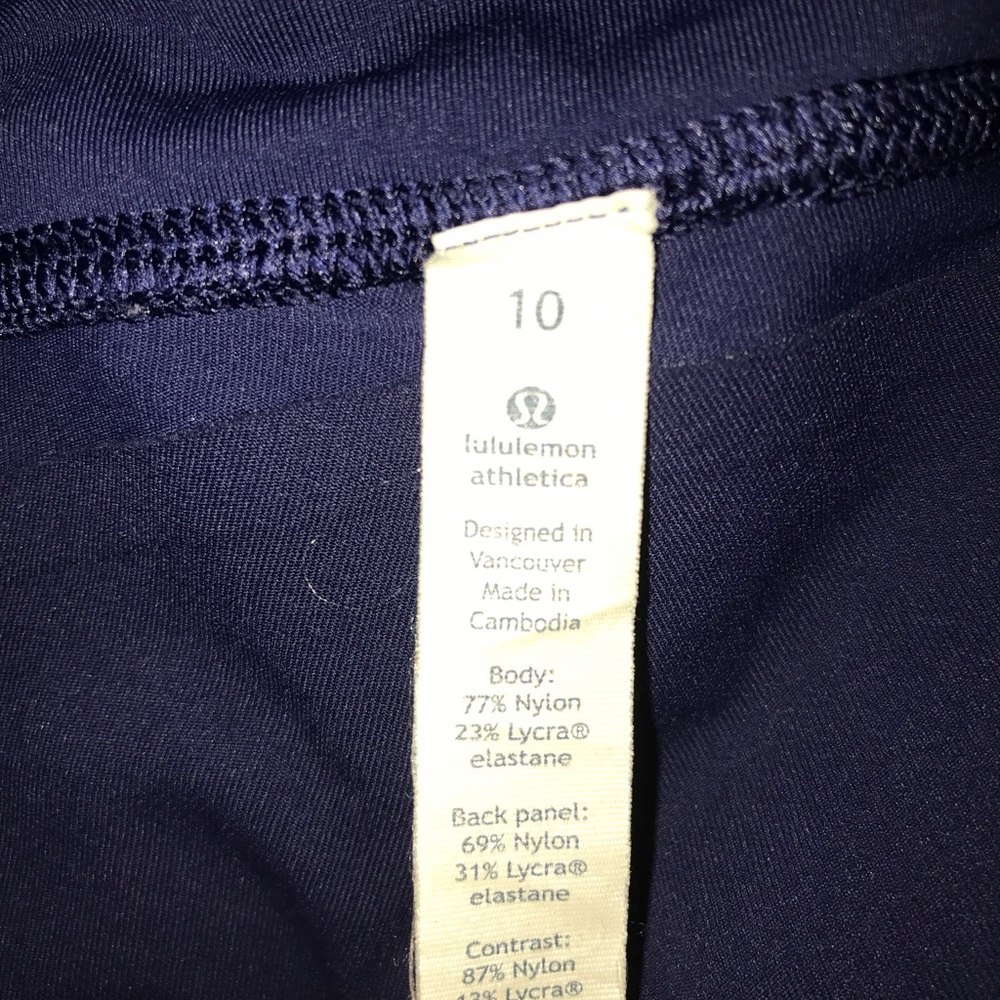Lululemon 3/4 leggings