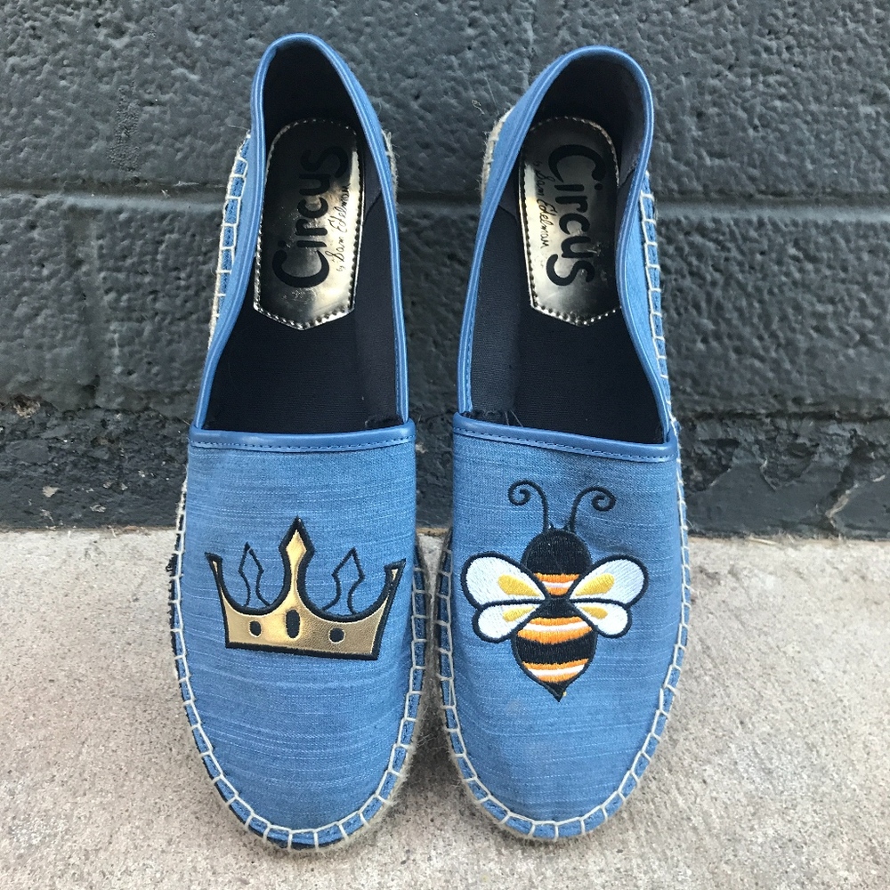 Sam Edelman "Queen Bee" Espadrille Flats