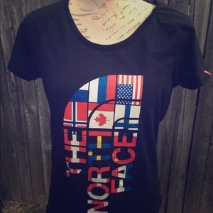 The North Face Black Graphic Tee Shirt