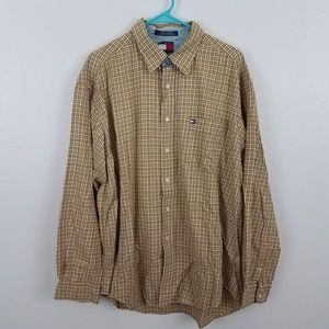 Tommy Hilfiger Plaid Dress Shirt VTG
