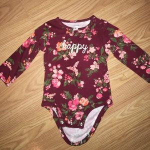 Carters 12 month "Happy" onesie