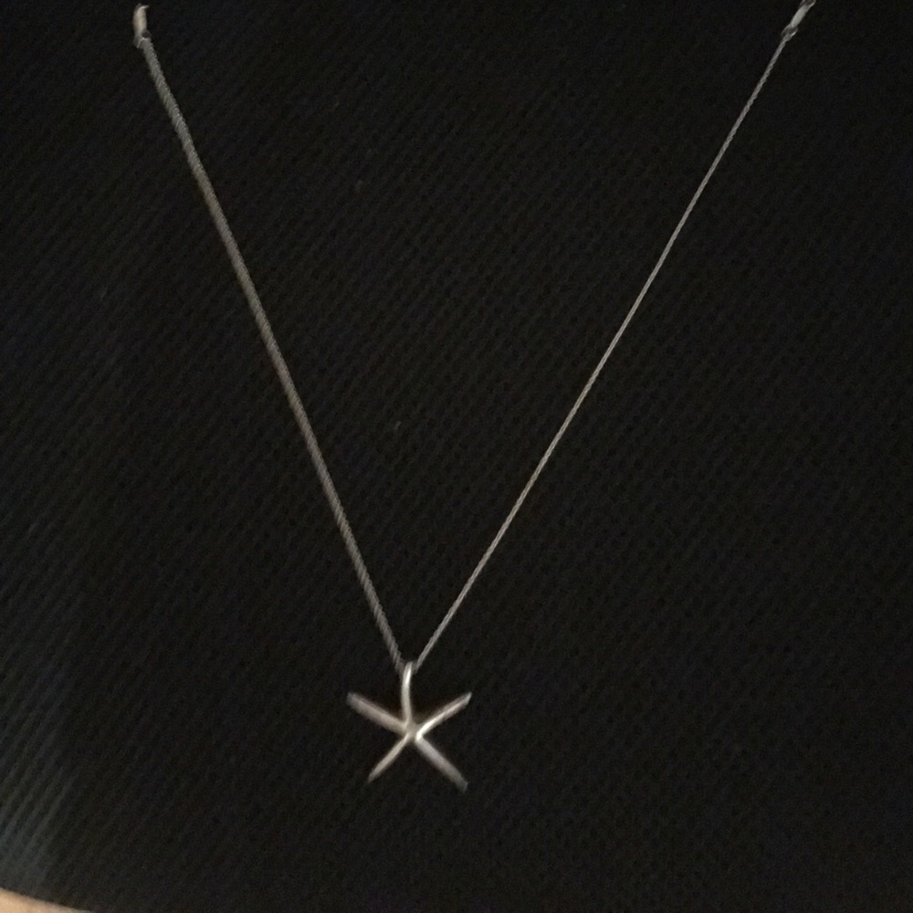 Tiffany and co.solid silver starfish neckless - Picture 4 of 4