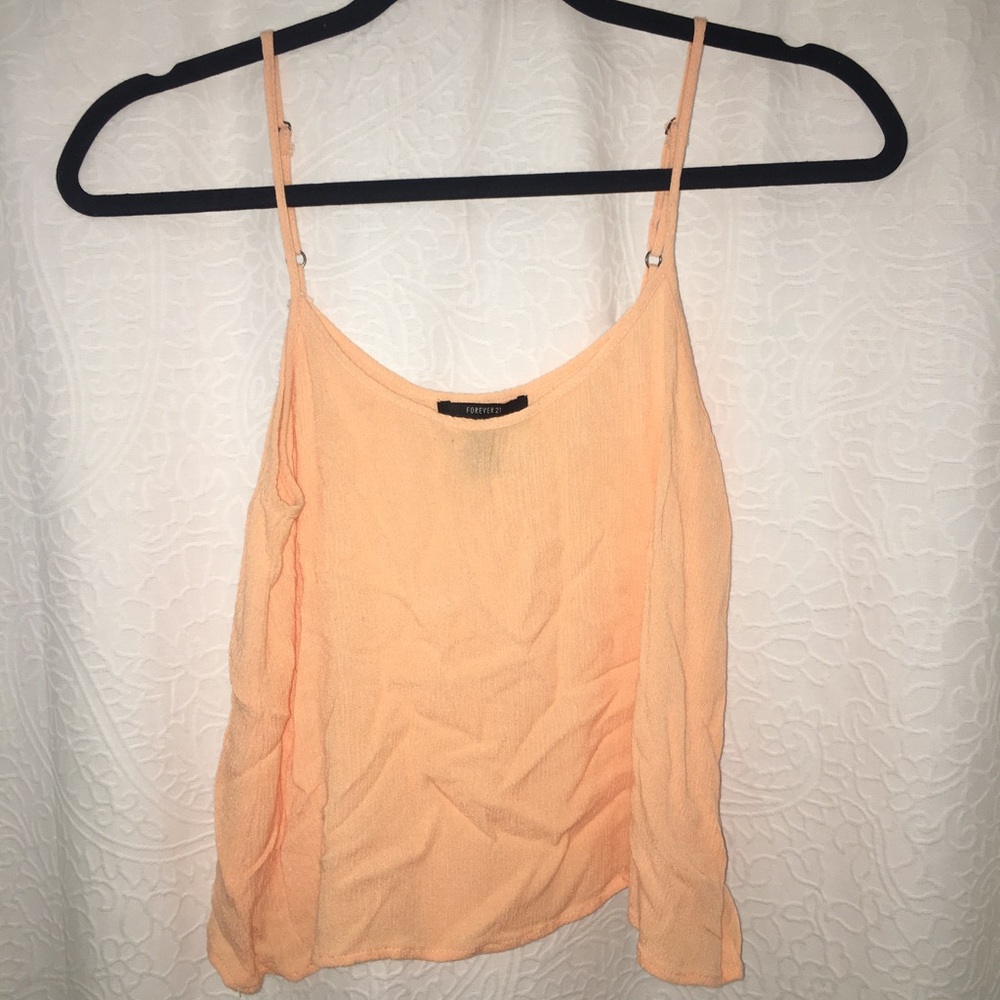 Forever 21 peach tank