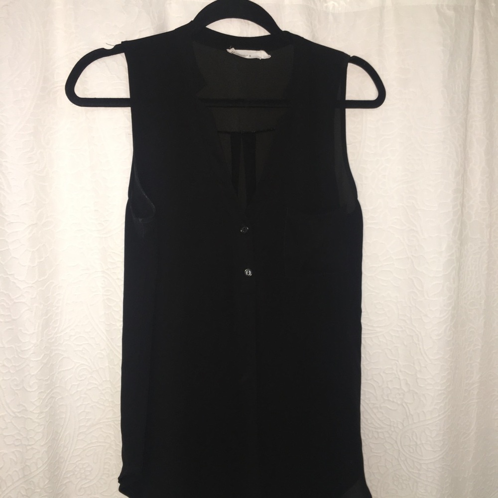 Black long tank