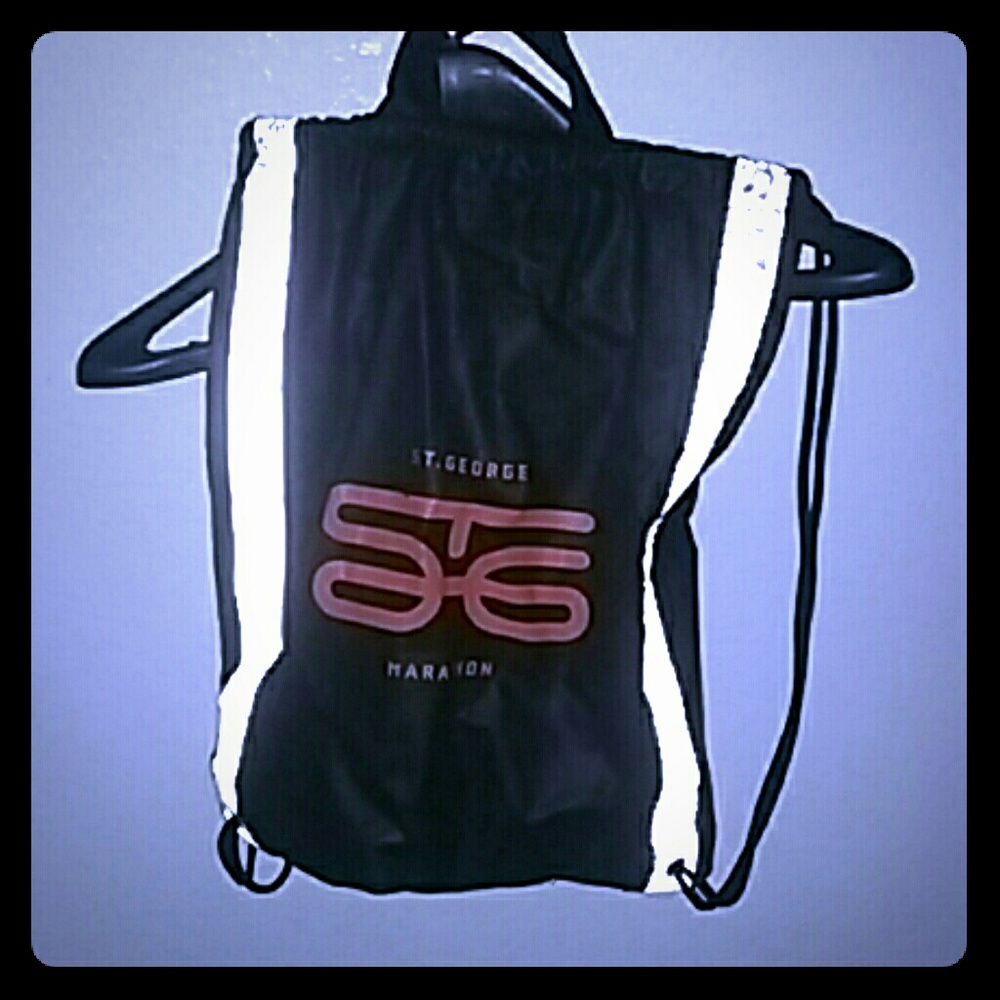 St George marathon drawstring backpack