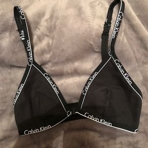 NWOT never worn Calvin Klein bralette