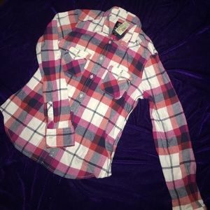 American Eagle Outfitters Flannel Shirt