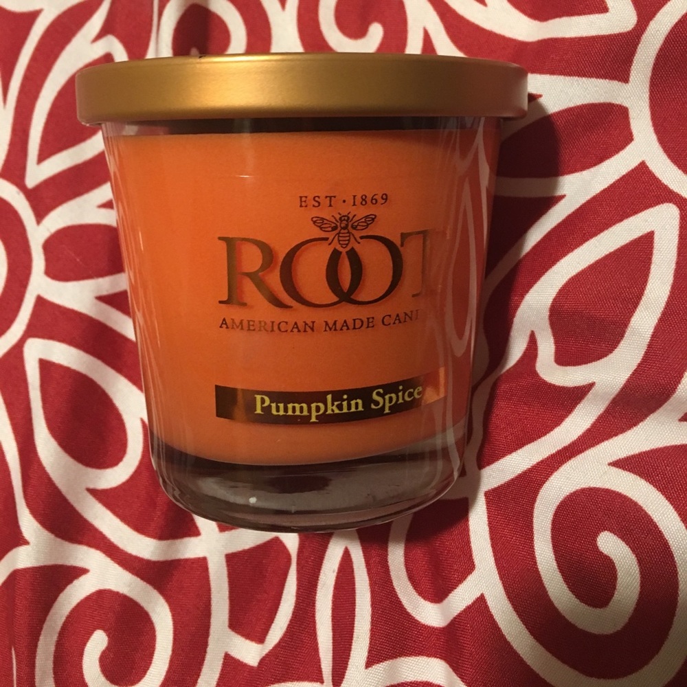 Root pumpkin spice American made candles