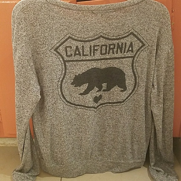 Grey California logo (long sleeve) - Picture 2 of 2