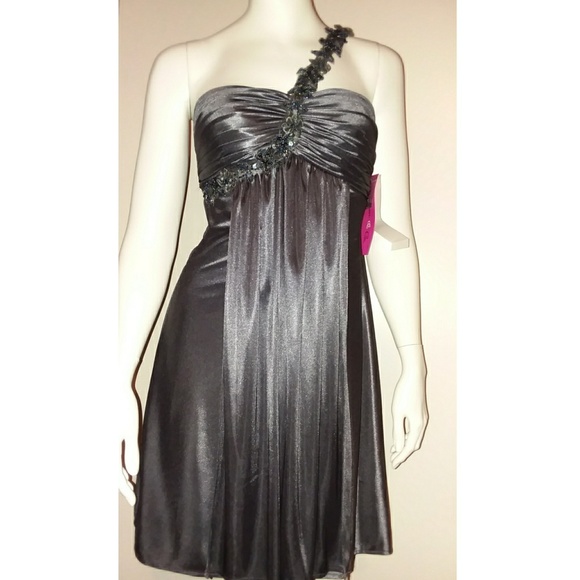 Steel grey short sz XS  Morgan & Comp. Formal NWT - Picture 1 of 5
