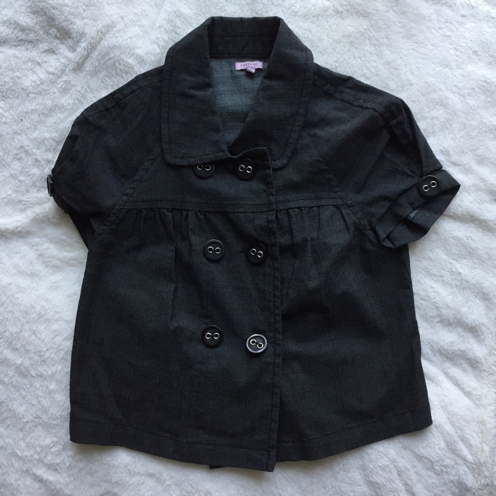 Sashimi (from Nordstrom) Cropped Black Jacket