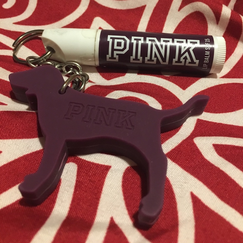 Pink lip balm