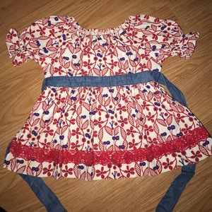 Matilda Jane Blouse girls size 6