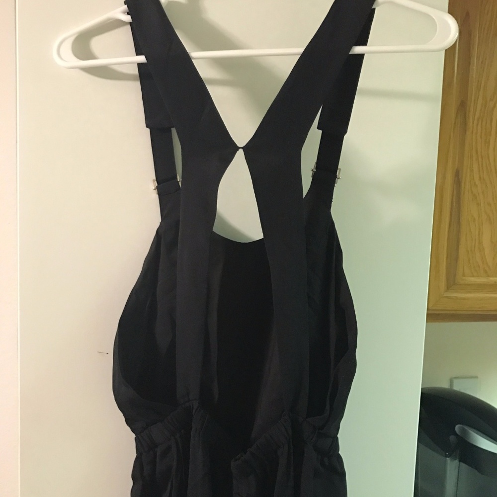 Robert Rodriguez Black Pant Romper