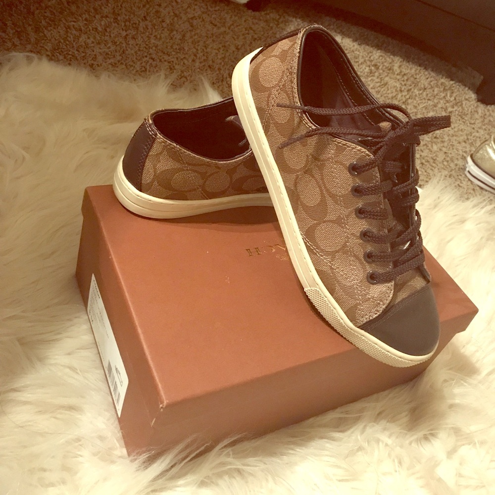 Coach tennis shoes parkway 12cm