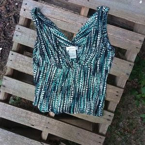 nine west sexy midriff top