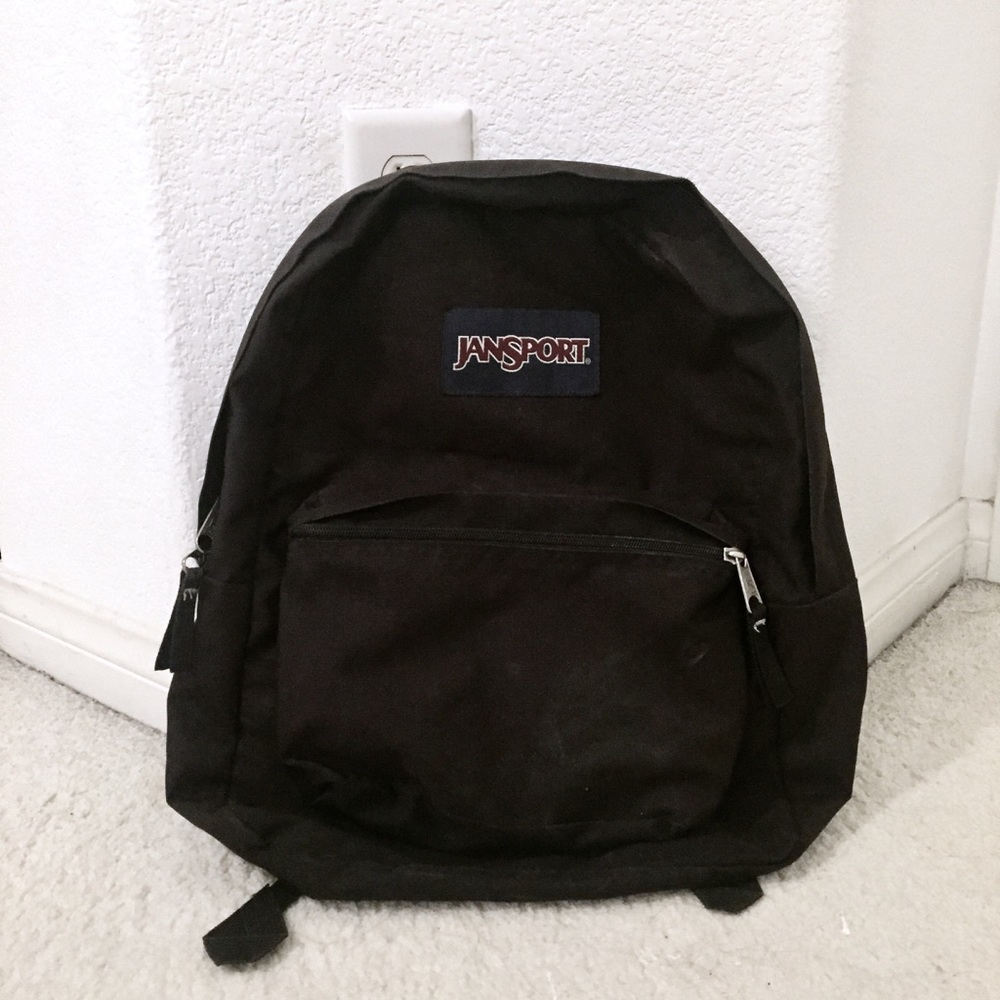 Black JANSPORT backpack