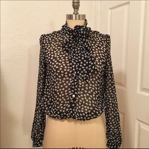 Sheer heart top