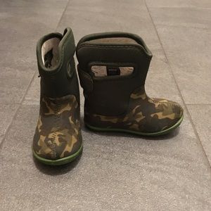 Toddlers Camouflage Bog Rain/Snowboots