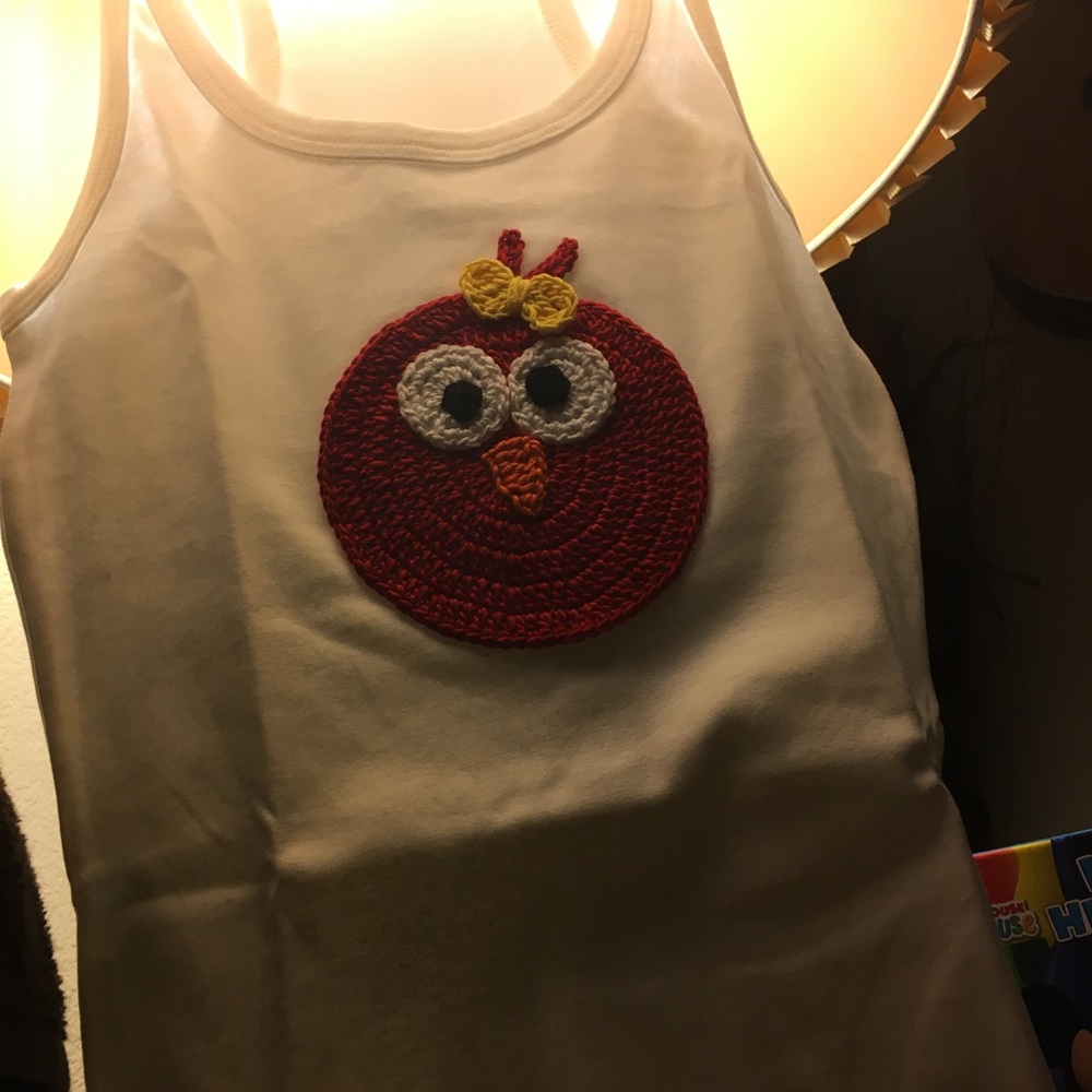 Angry bird razor back Tee - Picture 2 of 4
