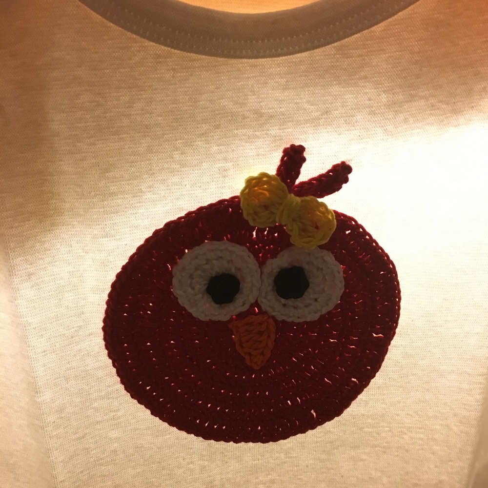Angry bird razor back Tee - Picture 4 of 4
