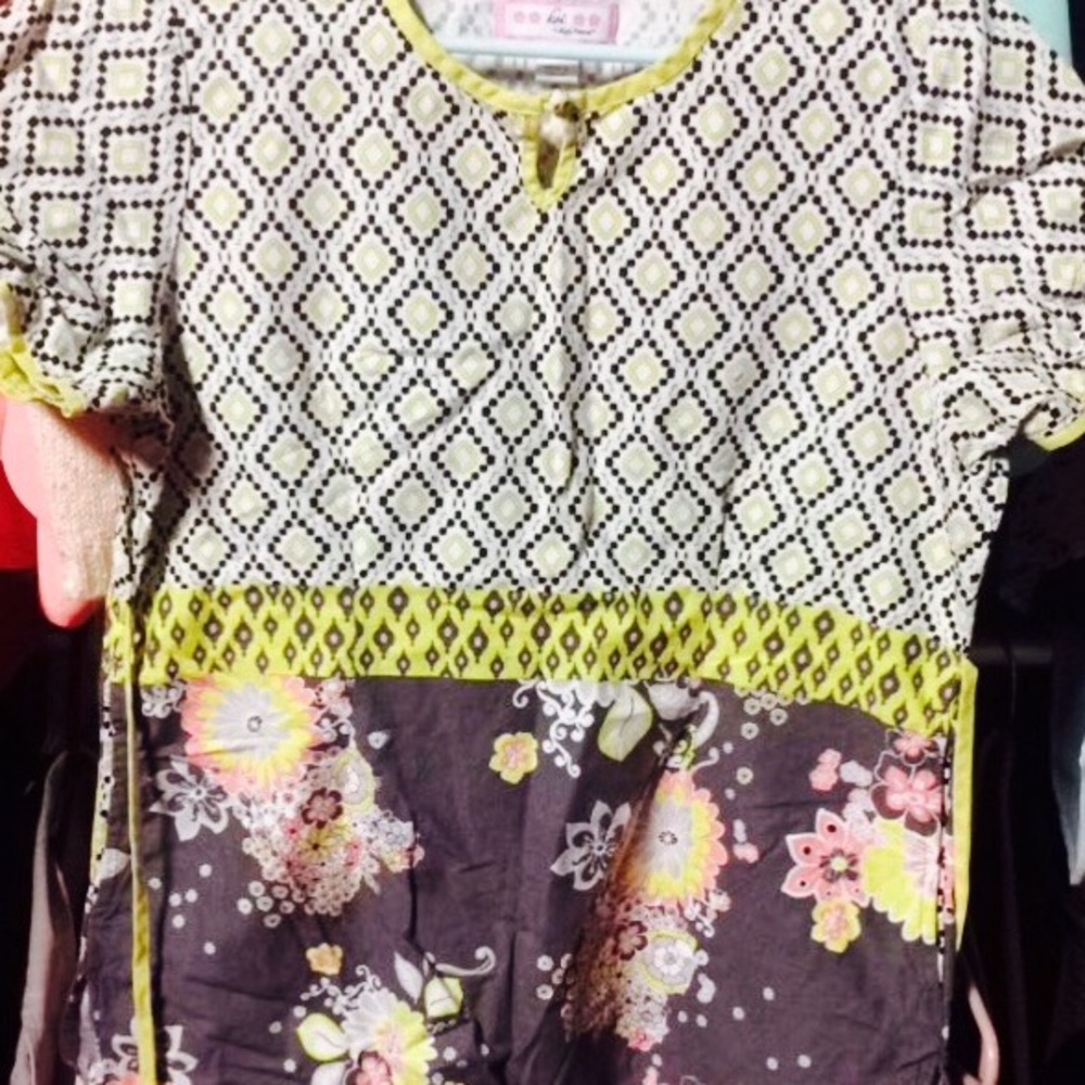 Koi scrub top