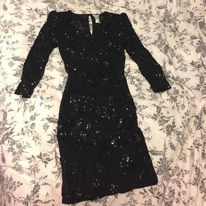 Cache Sequin Occasion Dress