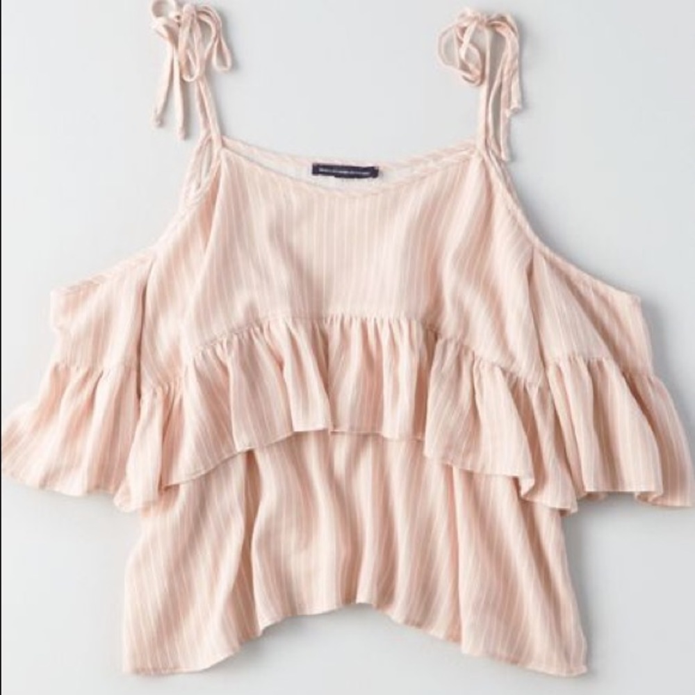 AE Tie Shoulder Top