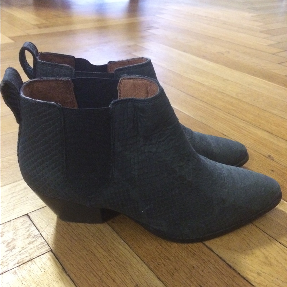 Genuine Leather Ankle Boots