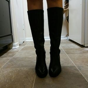 Franco Sarto black boots