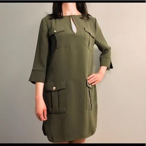 Triacetate-Blend Dress