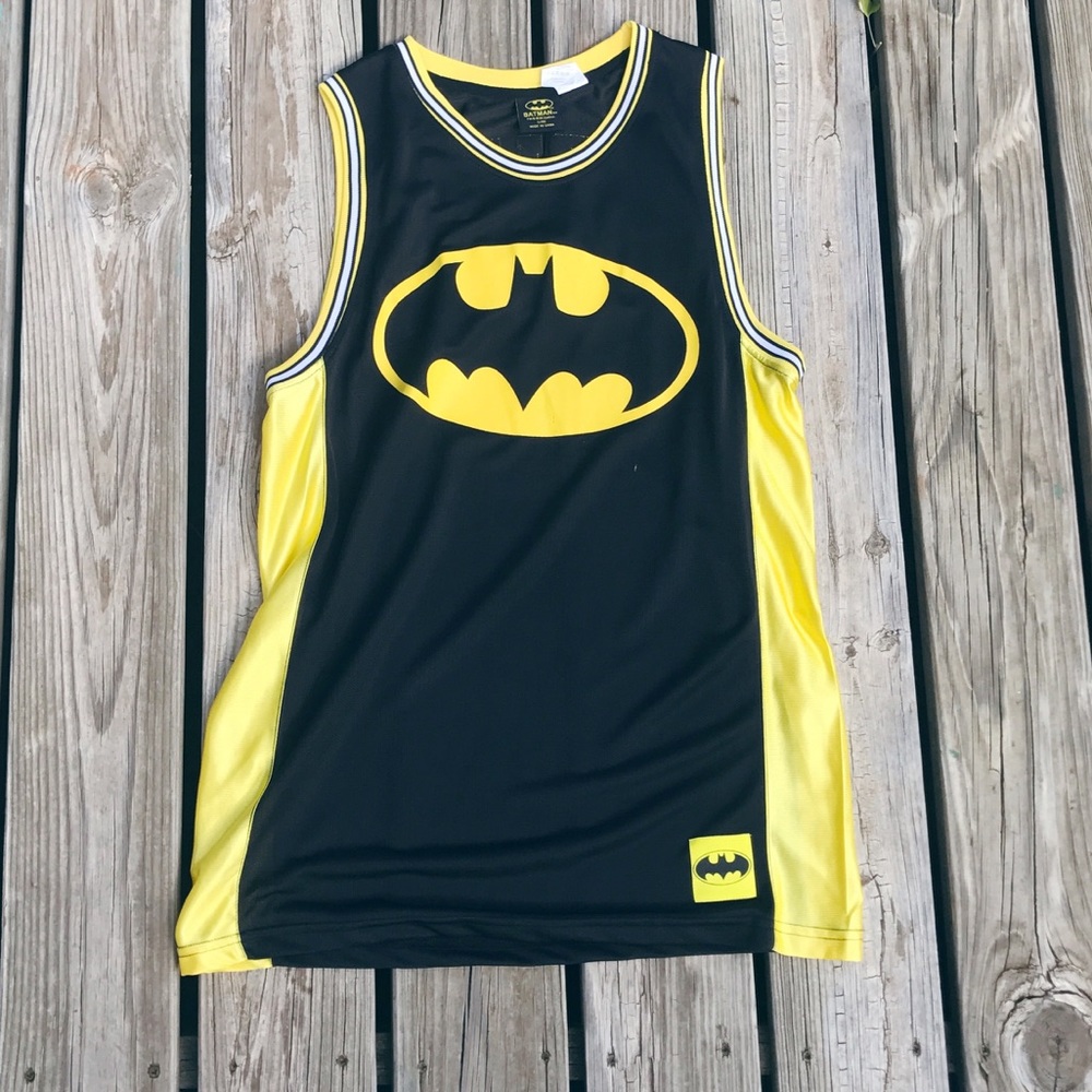 🏀 NWOT Women's L (14) Batman Basketball Jersey 🏀