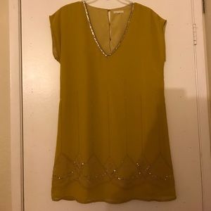 knee length dress in good condition, worn a couple
