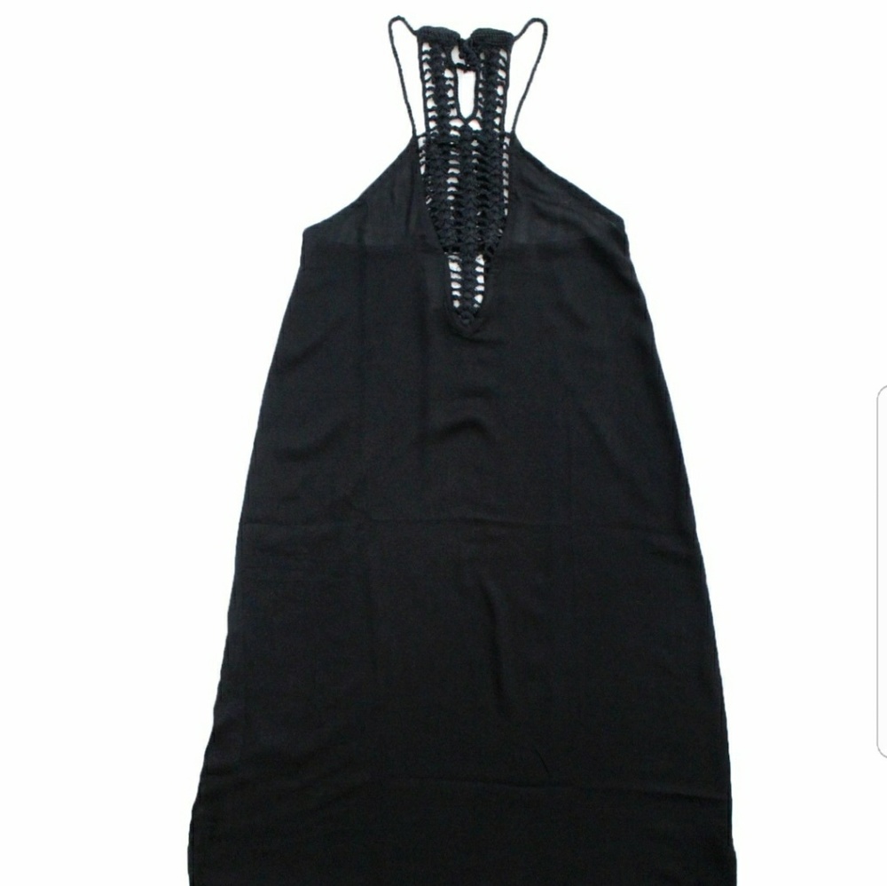Acacia Honey Makawao dress black