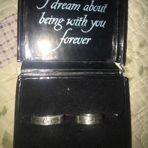 Twilight rings. His and hers.