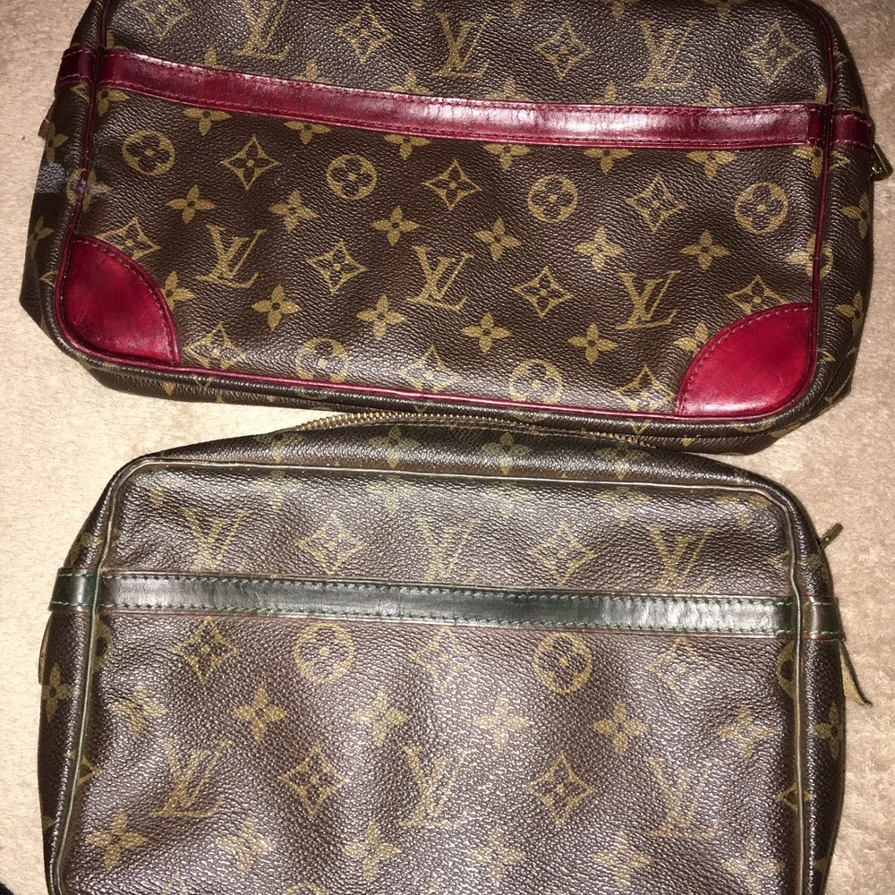 2 LV MONOGRAMS 26/28 AUTHENTIC
