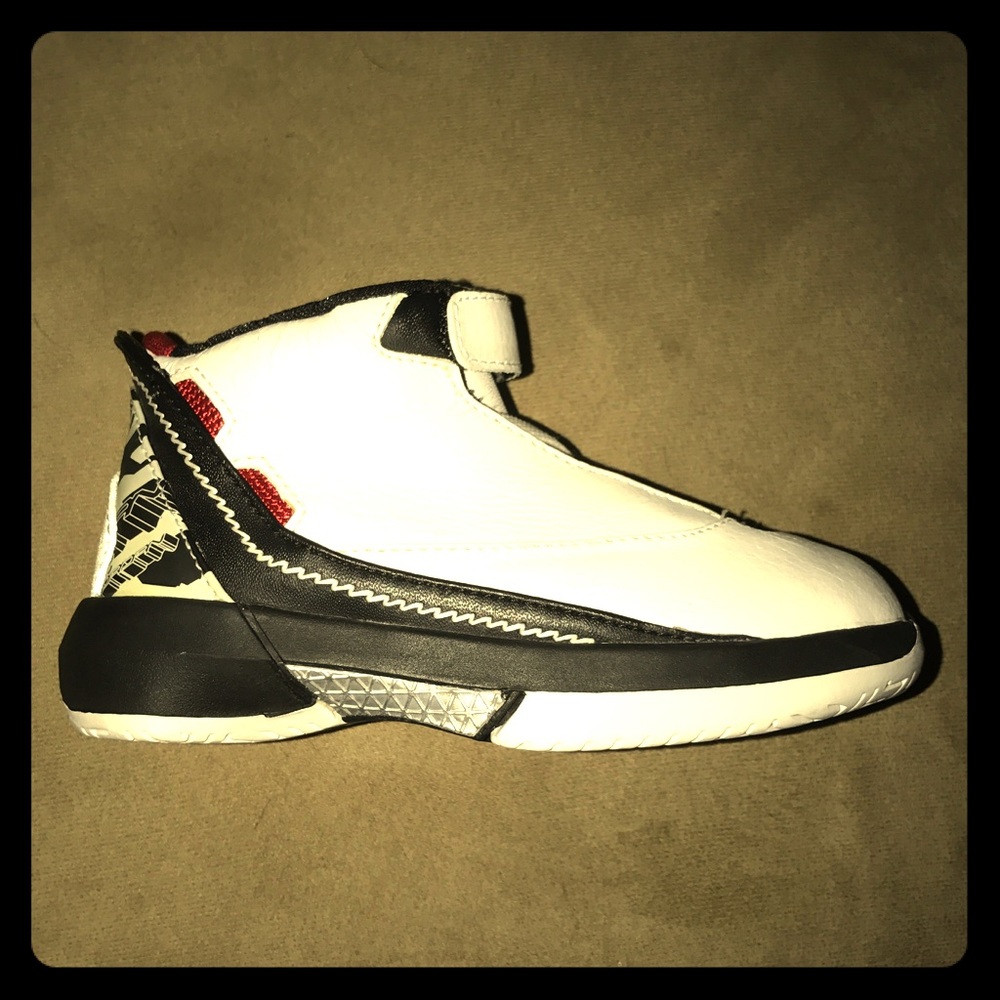 SOLD White Toddler Jordan's 8c Unisex