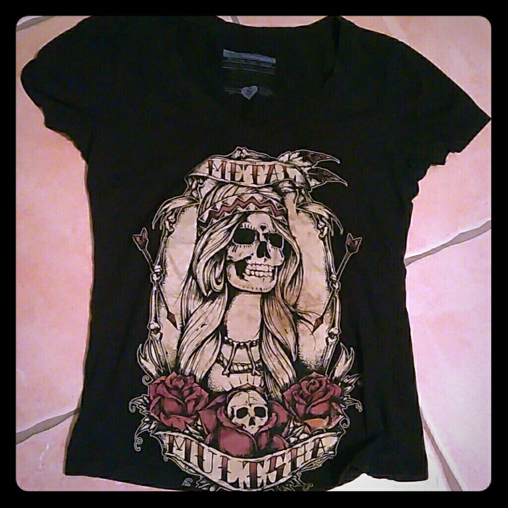 Metal mulisha top