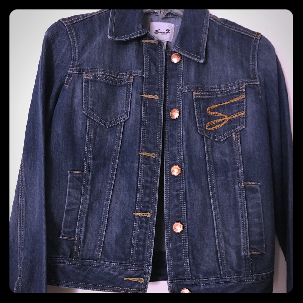 Beautiful 7seven jean jacket