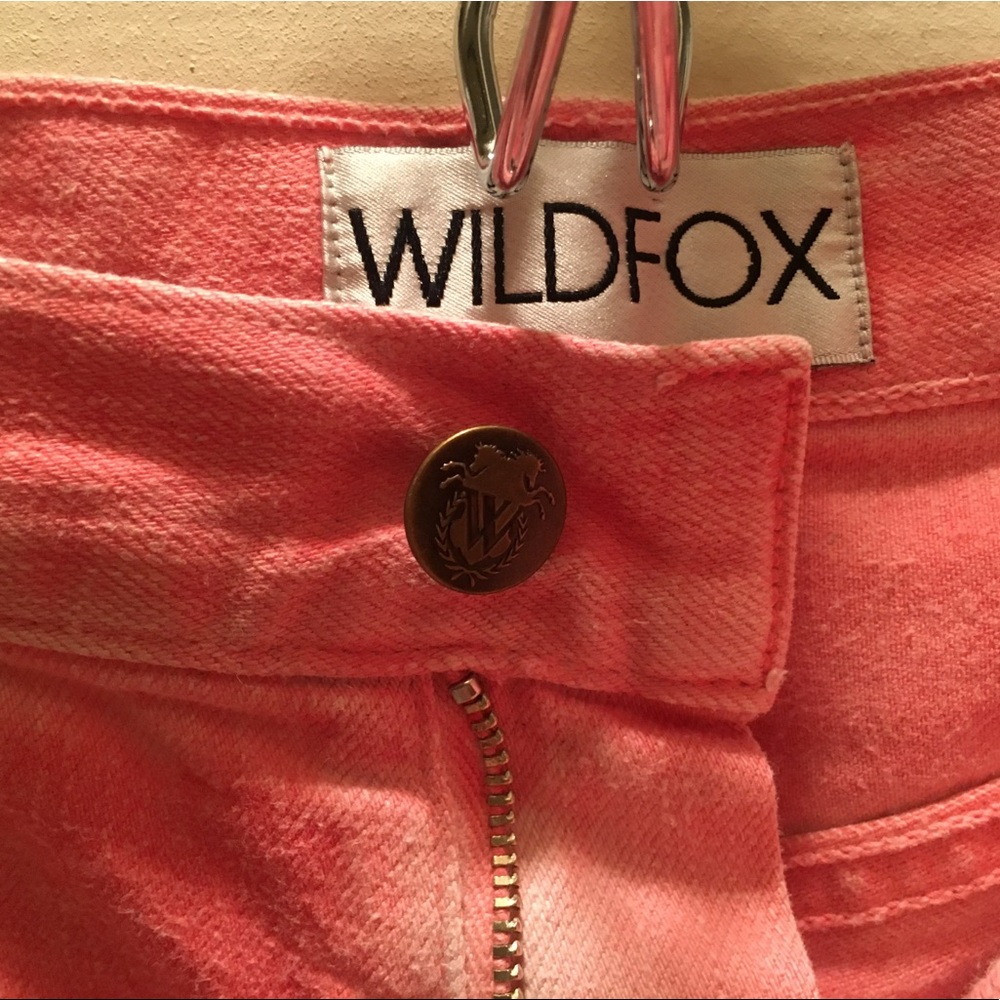 Wild Fox••• pink shorts