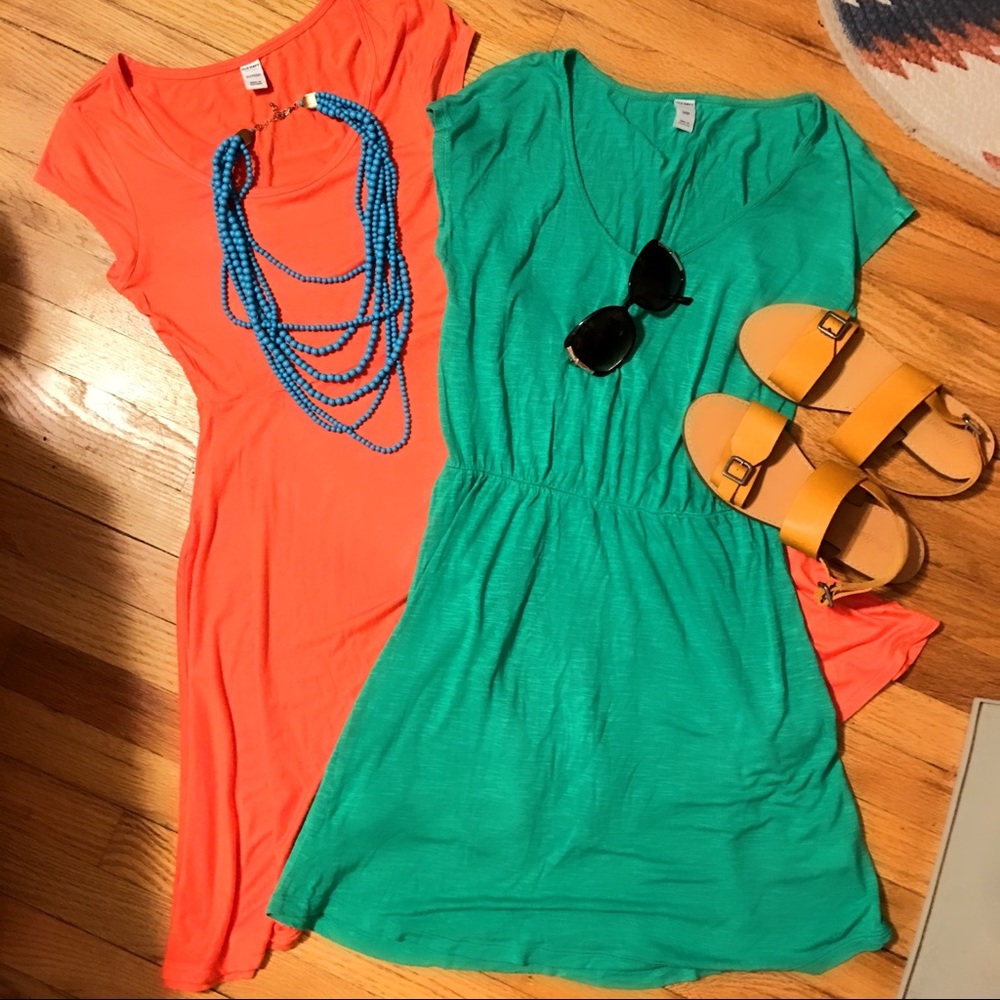 👯 2-pk Bundle Old Navy Cotton Dresses (XS/S)
