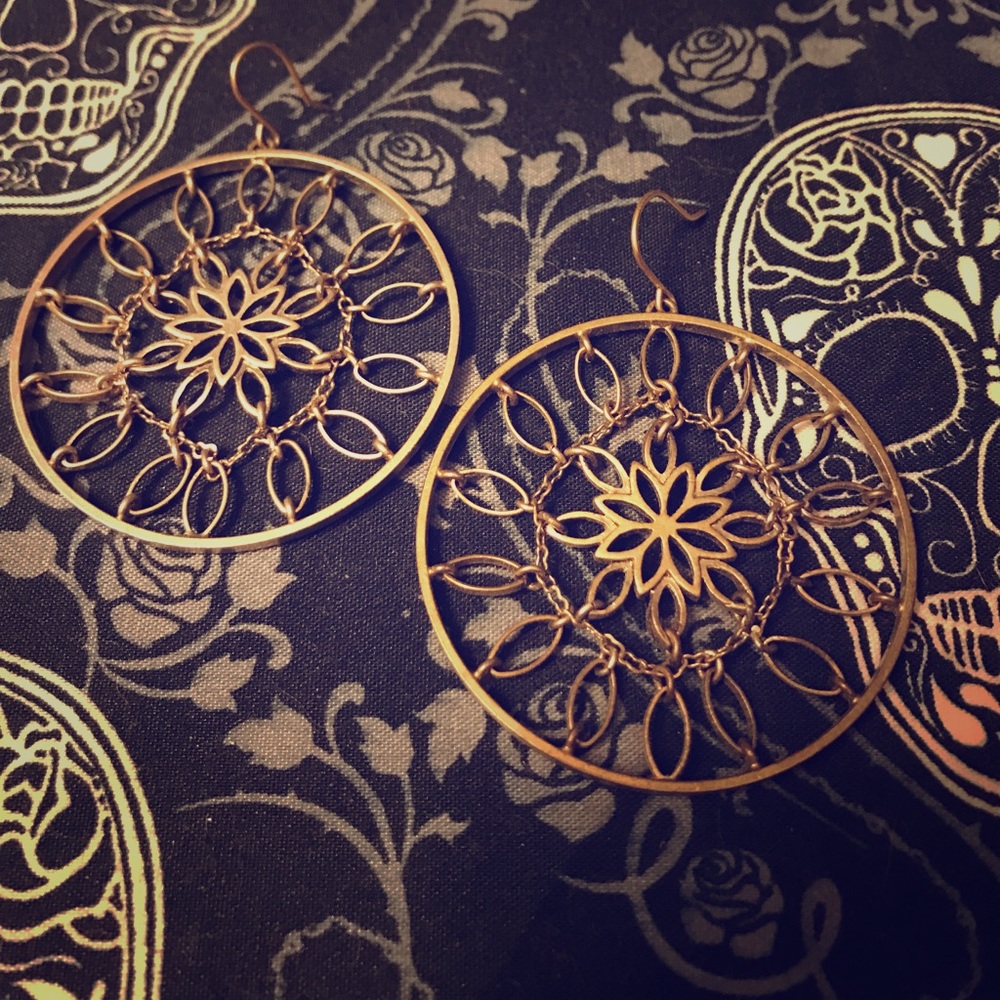 Vintage Gold Earrings