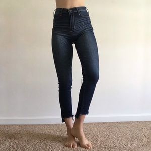 Abercrombie and Fitch skinny jeans, high waisted
