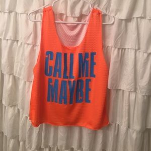 Call Me Maybe Mesh Tank 💙