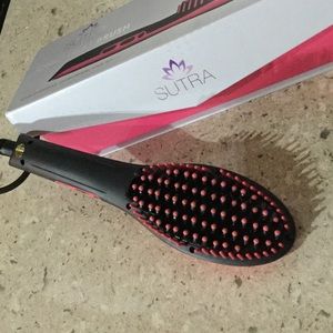 Sutra wet to dry heated brush