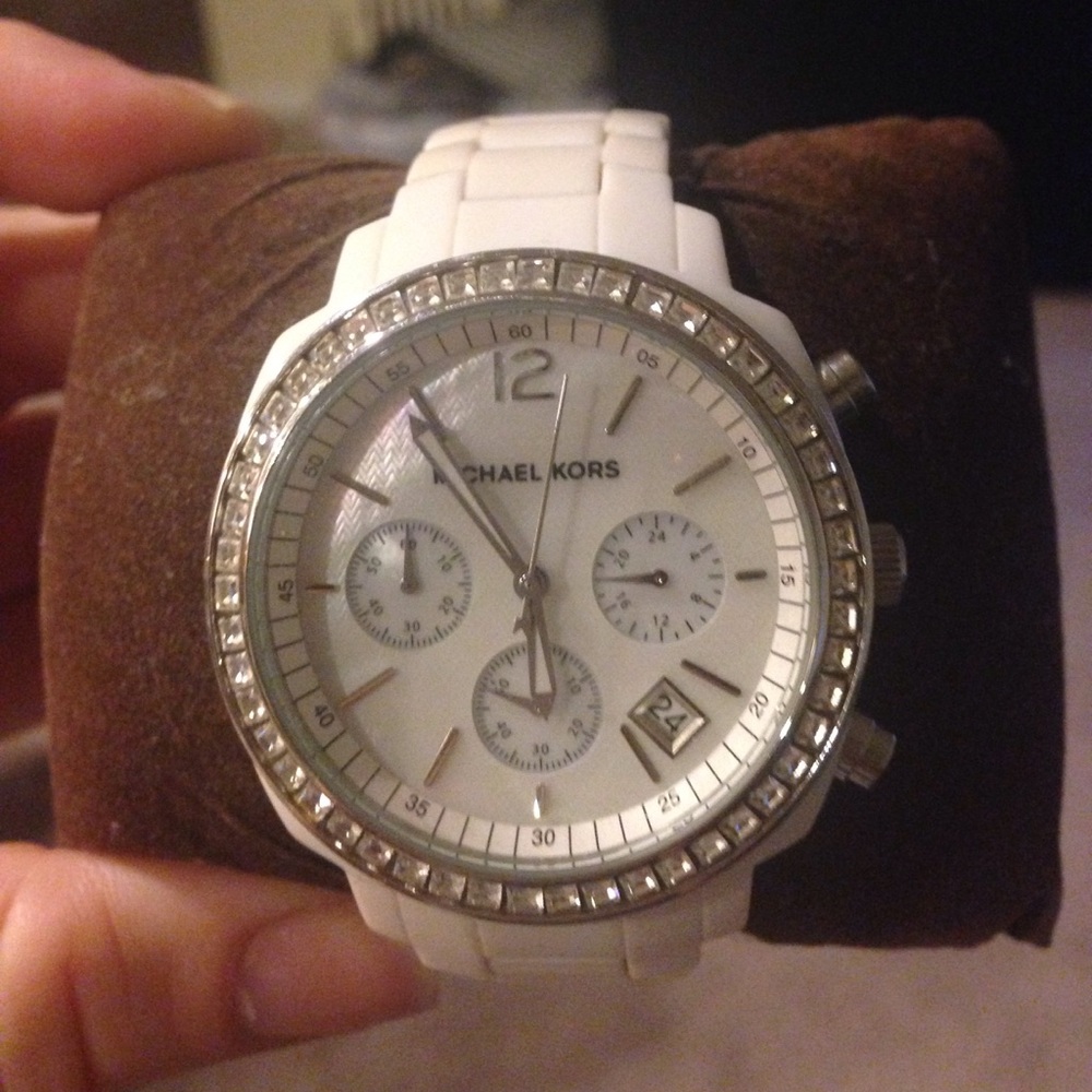 Michael kors white watch