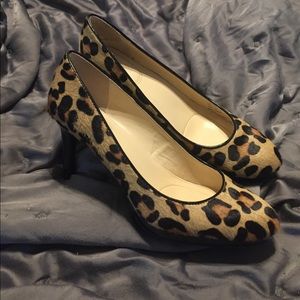 Calvin Klein Odette calf hair pumps Calvin Klein Odette calf hair pumps