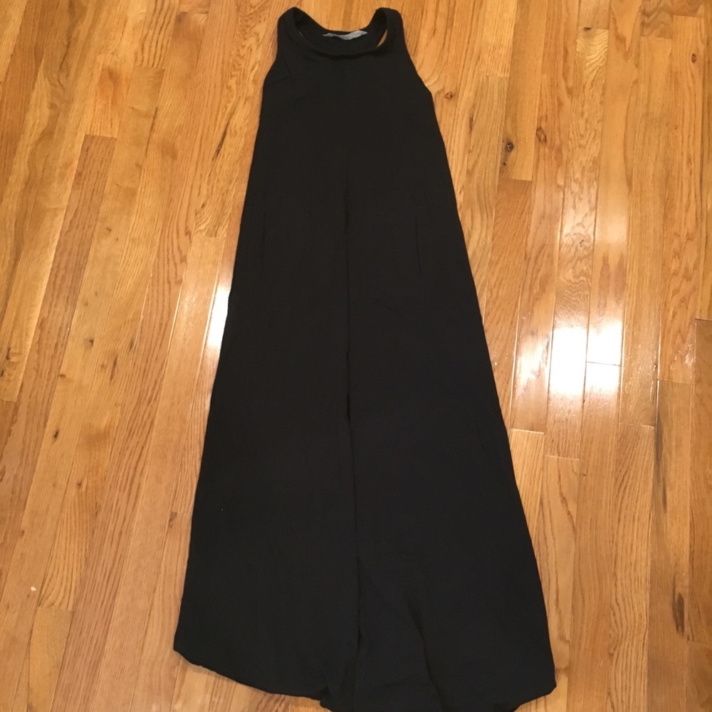 Athleta Black Racerback Maxi Dress, Size Small