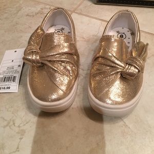 Cat & Jack Gold shoes