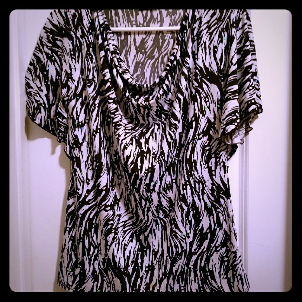 Shanon Ford  Animal print top